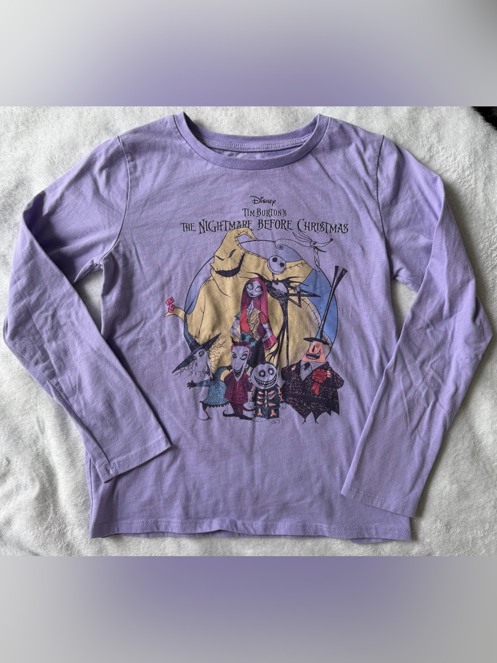 DISNEY | Nightmare Before Christmas | Long Sleeve | Graphic | Shirt